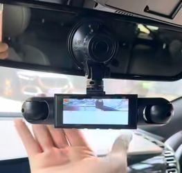 Cámara  de Seguridad para vehículo 🚗  de Alta definición . Grabador de Automóvil 1080P de 4 Canales