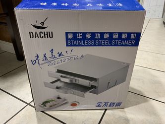 Stainless steel steamer