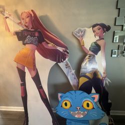 K-pop (Kpop) Demon Hunters Decoration Cardboard Cutout