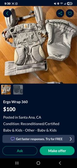 Ergo Wrap 360