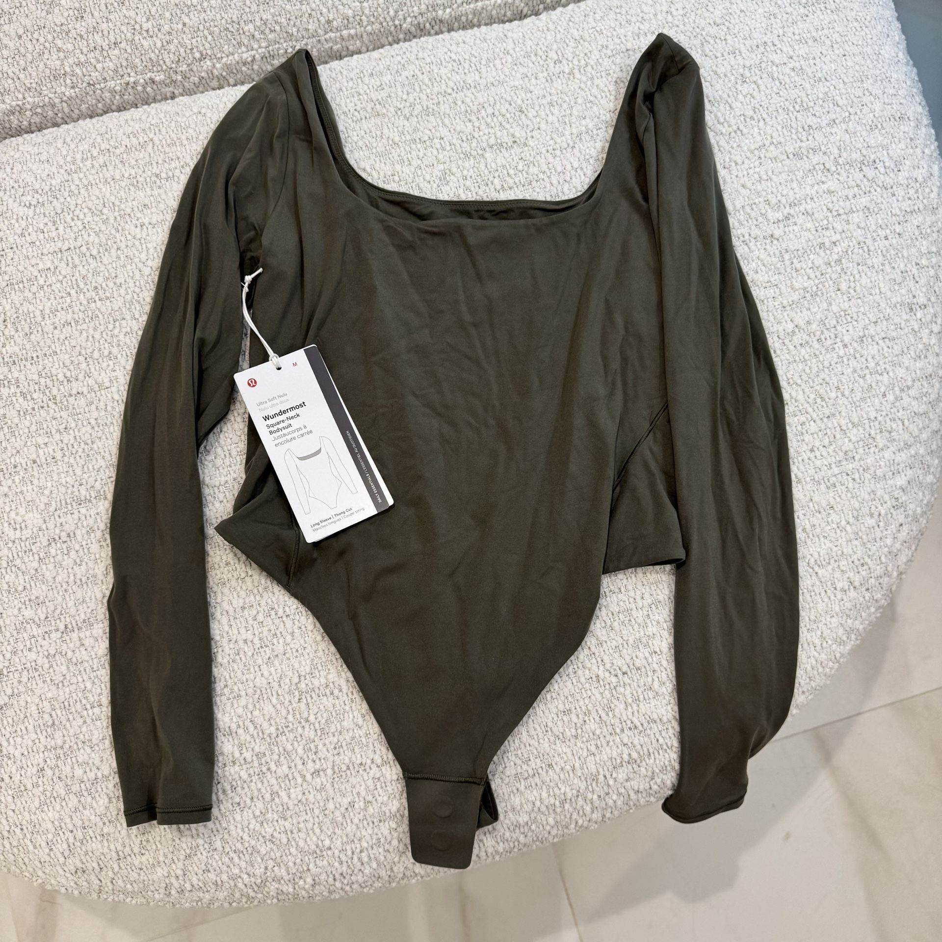 New Lululemon Square Neck Bodysuit