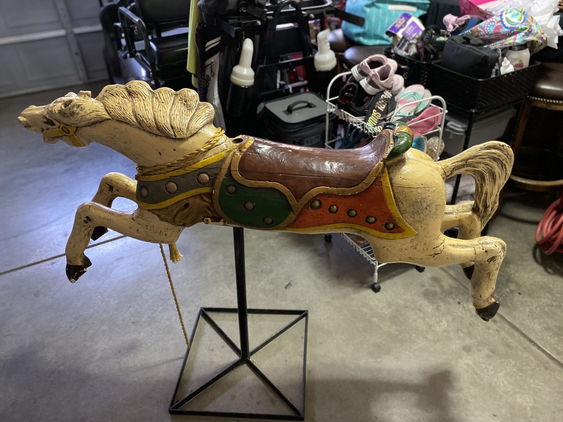 Vintage Carousel Horse