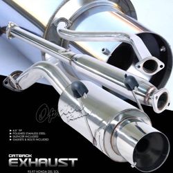 Honda Del Sol Option Racing Cat-Back Exhaust - 41-20116