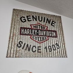 Harley Davidson Metal Sign