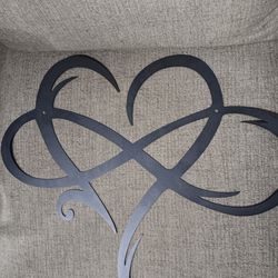 New!!! Metal Infinity And Love Signs