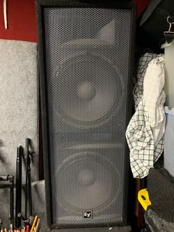 Active PA system B52 Matrix 2500 Subwoofer with 1600 watts with EV i25 Duel 15” Mains  DJ/Live