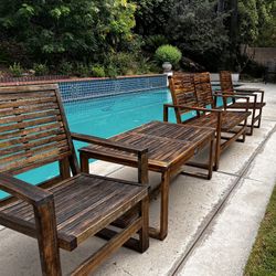 Teak Patio Furniture (Used) 
