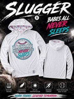 Baseball performance hoodies