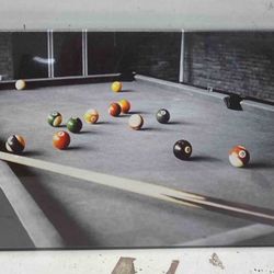 Pool Table Art 16x32