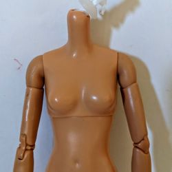 Made To Move Barbie Doll Body Only Slightly Damaged.