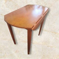 Round Wood Table Only