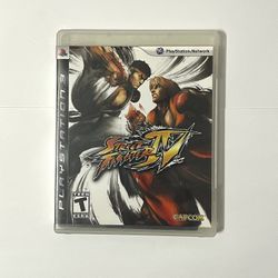 Street Fighter 4 IV PS3 (Sony PlayStation 3, 2009) Complete & Tested 