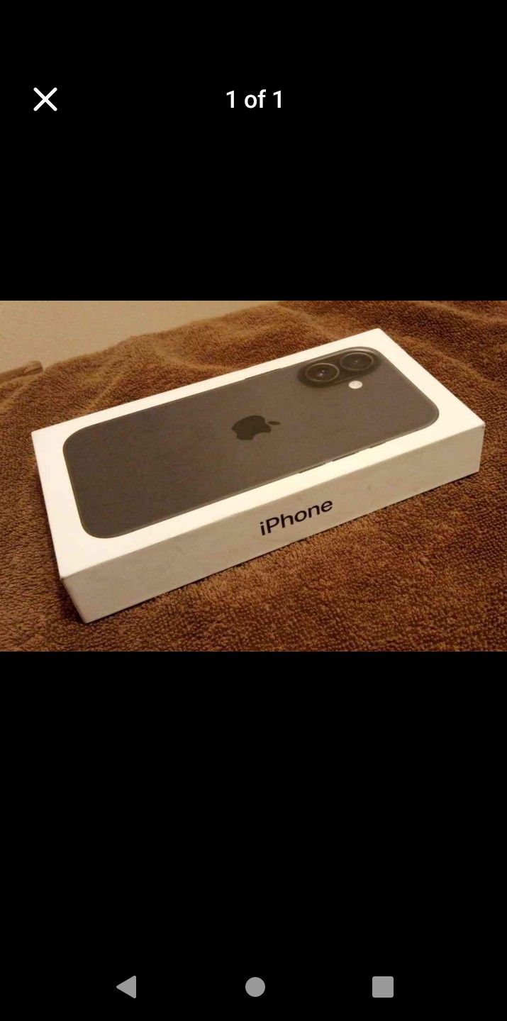 Apple iPhone 16 T-MOBILE 128GB Black 