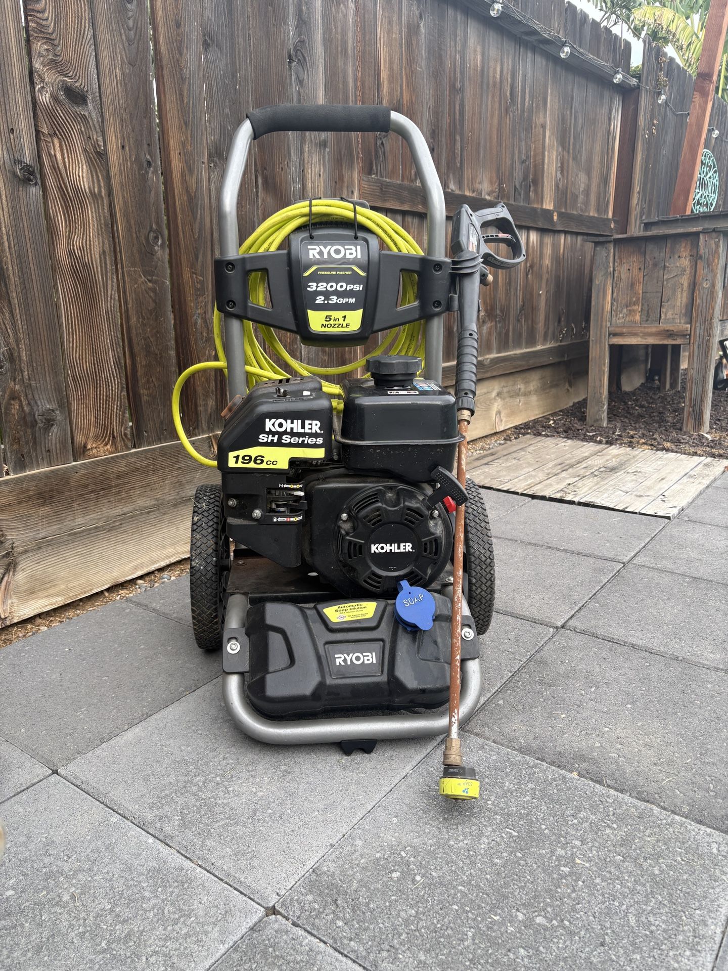 Ryobi Pressure Washer 3200 psi