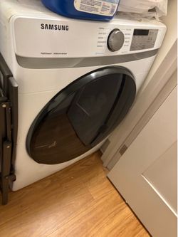 Samsung front-load dryer (and matching washer if included)