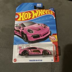 Hot Wheels 2025 Case L/M Porsche 911 GT3 RS Pink Then And Now U.S. Card