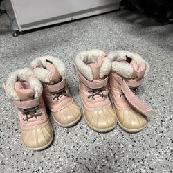 Cat and Jack Snow Boots (size 6 and 8)