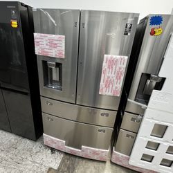SAMSUNG FRENCH DOOR REFRIGERATOR IN STAINLESS STEEL