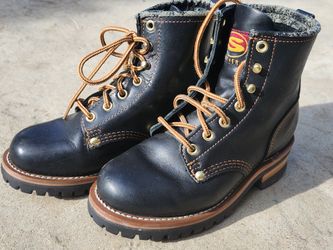 Kids Skechers Leather Boots