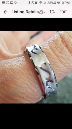 Men's Tungsten Wedding Band Ring size 15