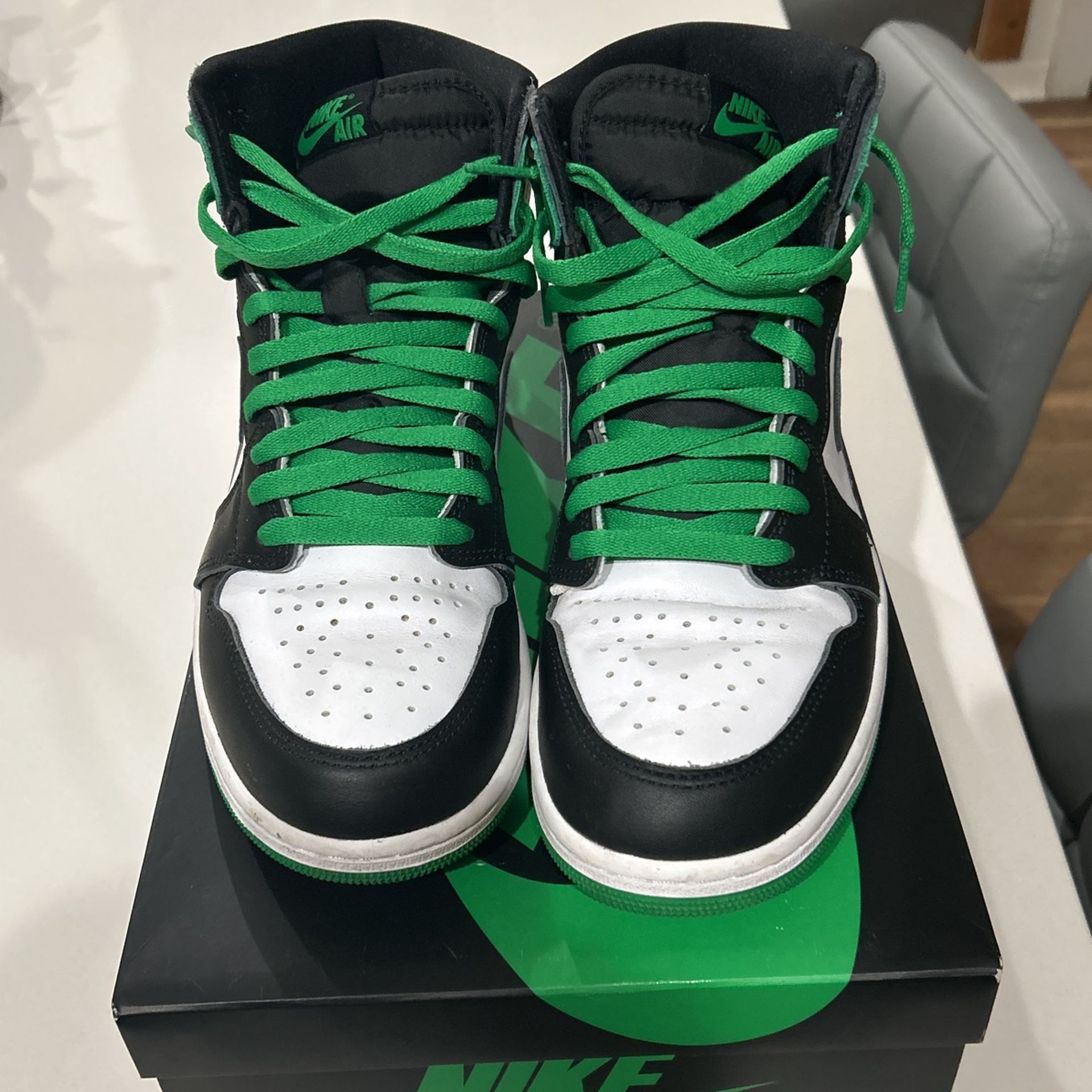 Jordan 1 High Lucky Green 