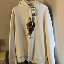 NWT Polo Bear By Ralph Lauren Hoodie XL