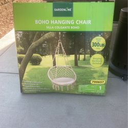 Boho Hanging Chair-New In Box