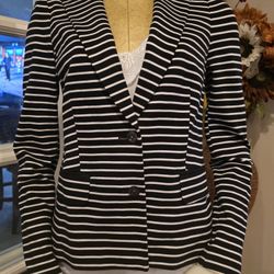 Blazer, Black And White, Size 2