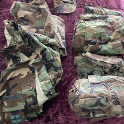 Lots And Lots Of Military Clothing Items