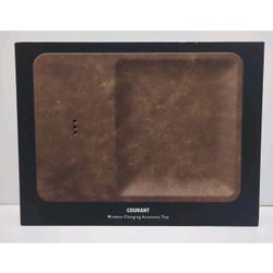 COURANT CATCH:3 Classics Wireless Charging Tray Premium Italian Leather BRAND NEW! PICK UP IN CORNELIUS