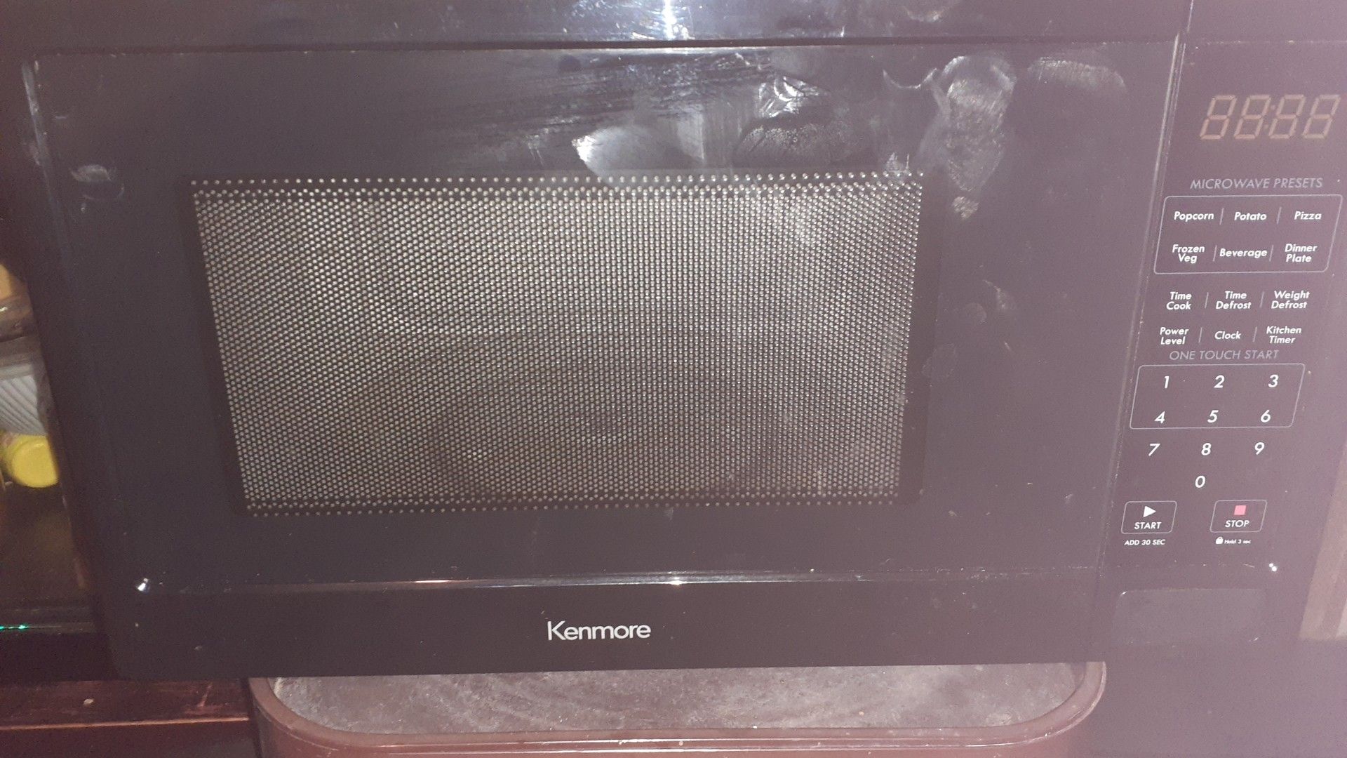 Brand new never used Kenmore microwave