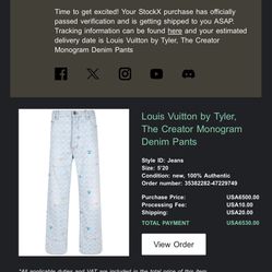 Louis Vuitton Denim Jeans