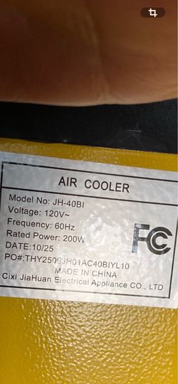 40” Swamp Cooler