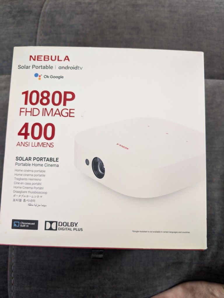 Nebula Solar Portable Projector