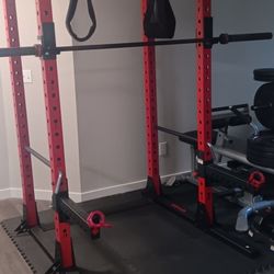 Ethos Squat Rack With Weights 