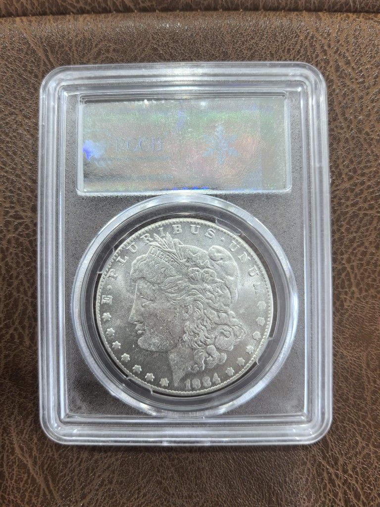 1884 CC $1Carson City Morgan Silver Dollar