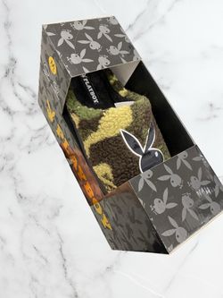 Playboy Camo Sherpa Slippers