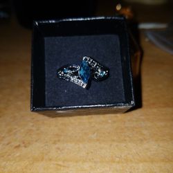 Size 6.5 Turquoise sterling Ring New