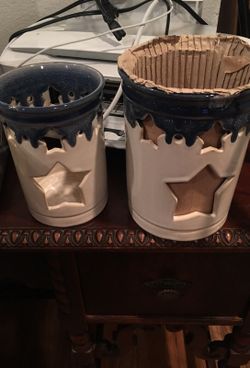 Ceramic candle holder