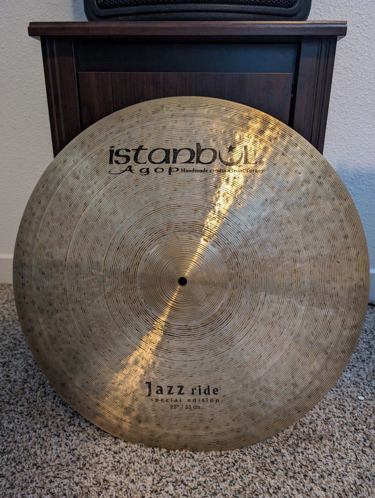 Istanbul Agop 22" Special Edition Jazz Ride Cymbal 