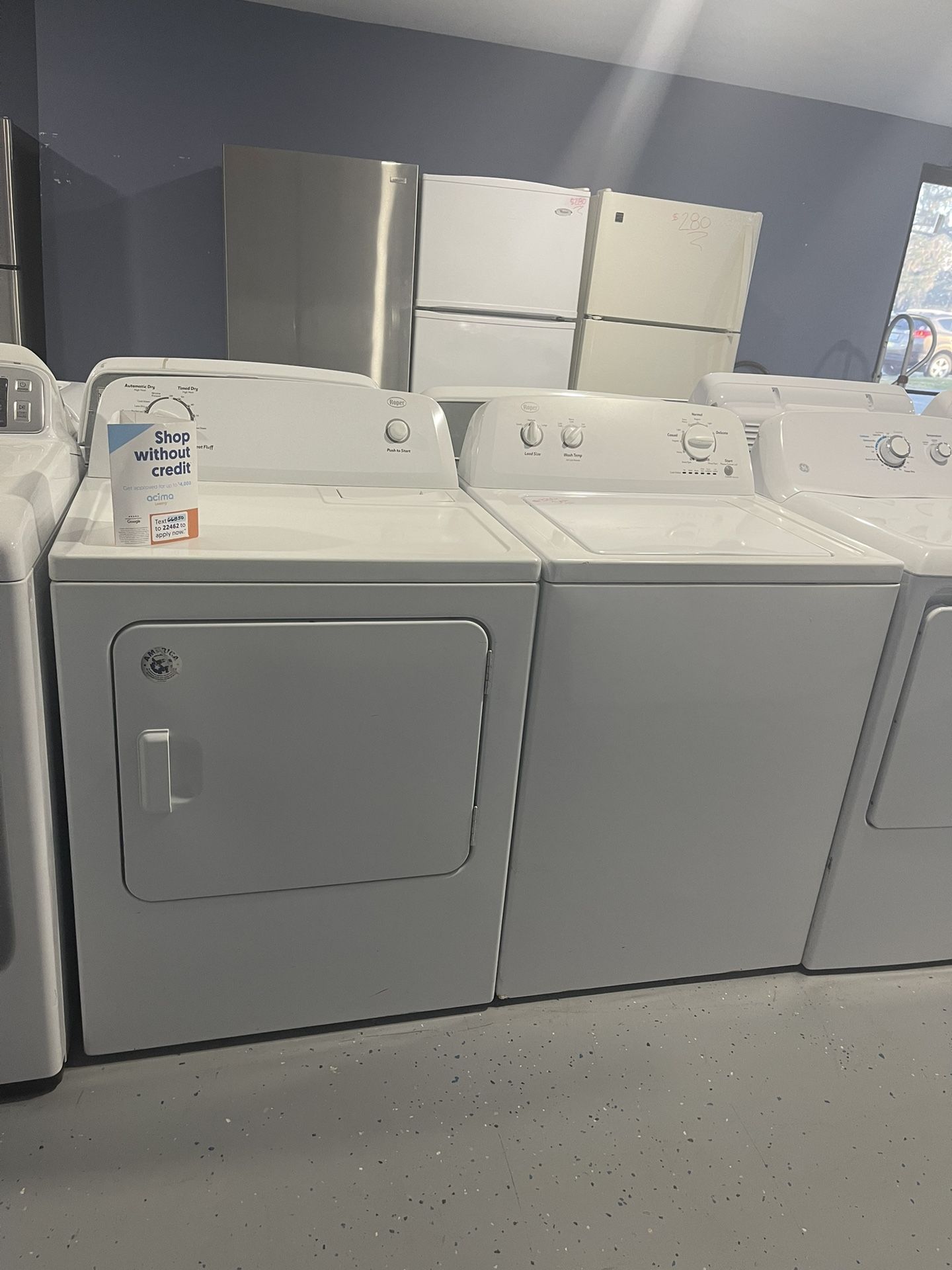Hotpoint Washer And Dryer Set $330 / 60 Day Warranty