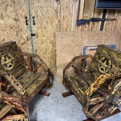 Handmade Rustic Benches 