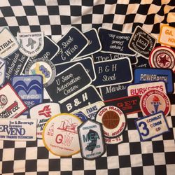 Over 700 Vintage Patches 
