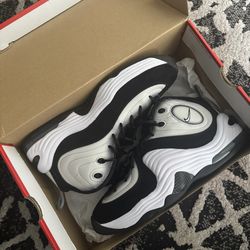 Air Penny II Light Bone, White/Black