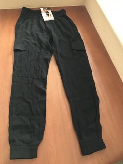 High waisted joggers size S