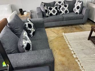 new sofa and loveseat. Pickup available, or delivery for a fee. We accept cash or Zelle for payment.