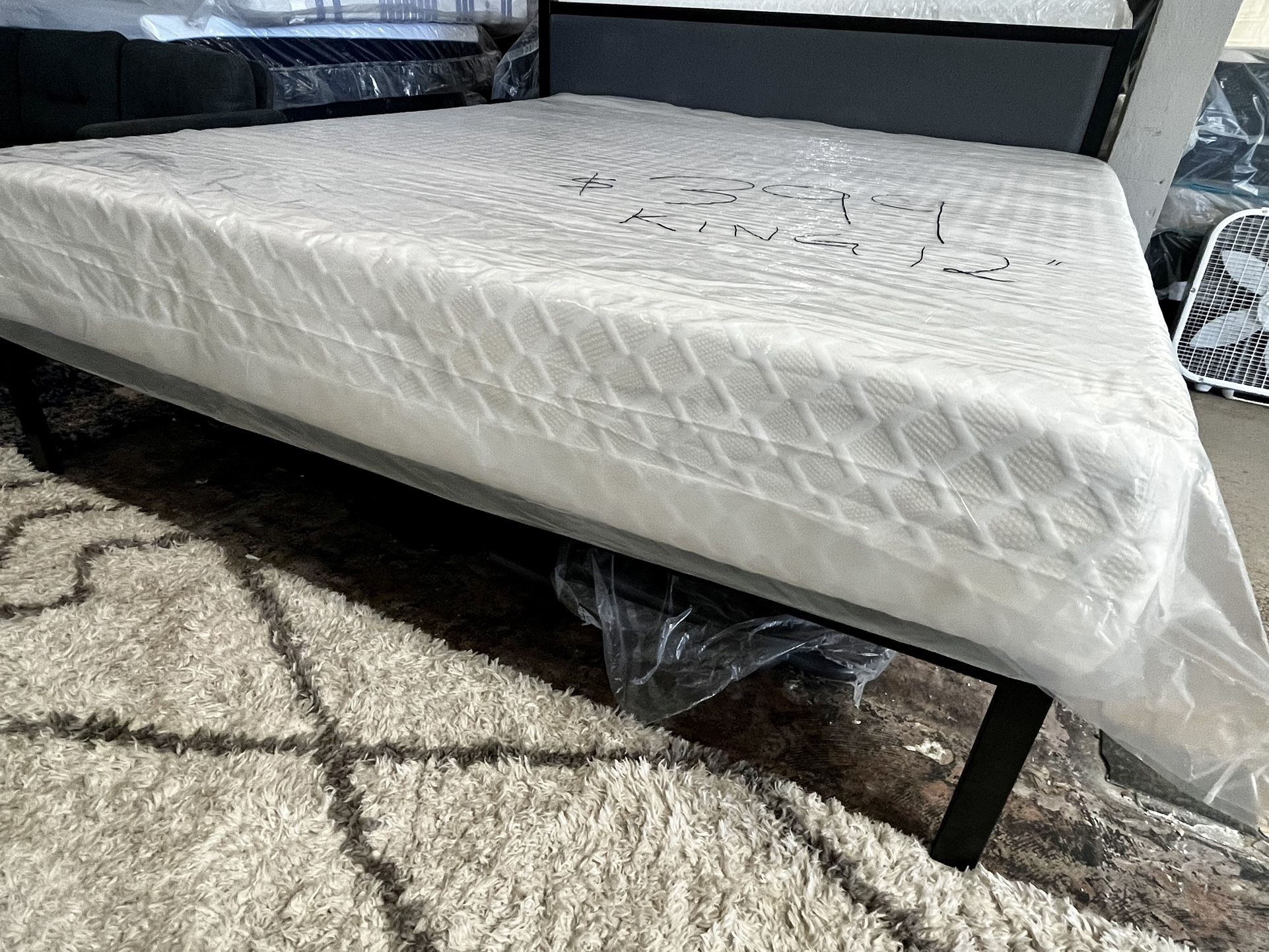 king size cool gel 14 inch mattress