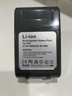Dyson V6 Replacement D 61 Battery 