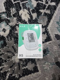 Blood Pressure Monitor, Aile Blood Pressure Machine Upper Arm Large Cuff(8.7"-16.5"), High Automatic Blood Pressure Monitors Cuff for Home Use, (BP) M