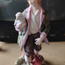 Nao by Lladró - Girl with Lamb